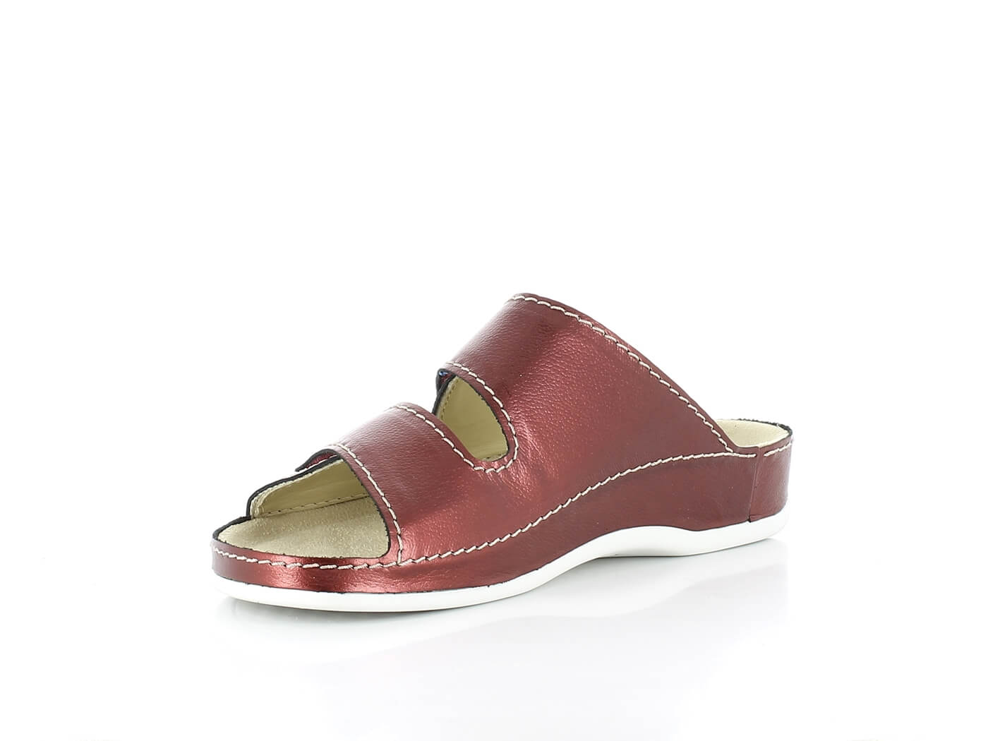 Vital 4902W-80-46 Metallic Bordo Hausschuhe – Bild 5