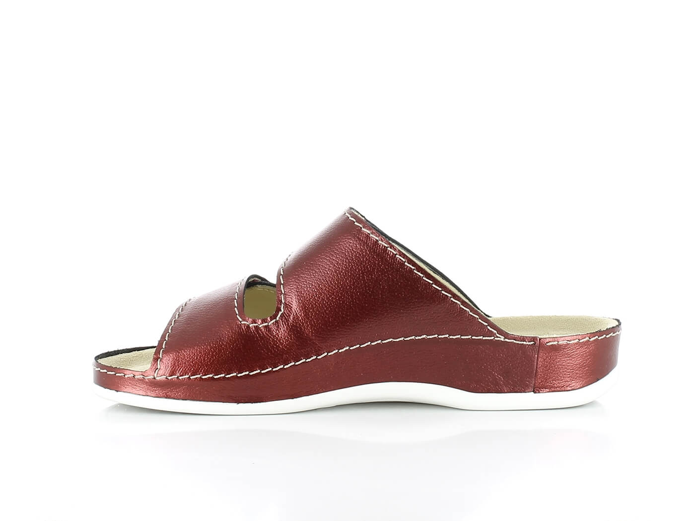 Vital 4902W-80-46 Metallic Bordo Hausschuhe – Bild 6