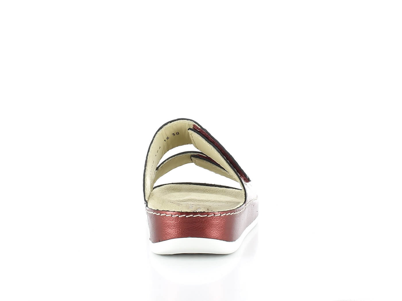 Vital 4902W-80-46 Metallic Bordo Hausschuhe – Bild 7